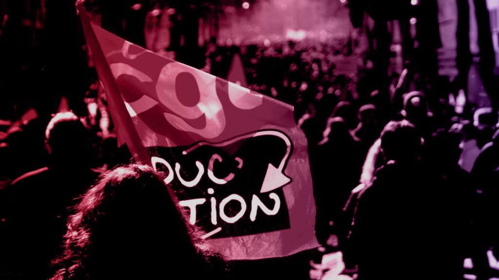 ÉDUCATION GRÈVES ET LUTTES CONTRE LA REFORME DE LA VOIE PRO Unité CGT